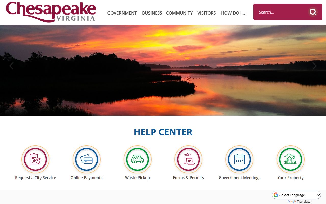 Chesapeake released inmates city website portal