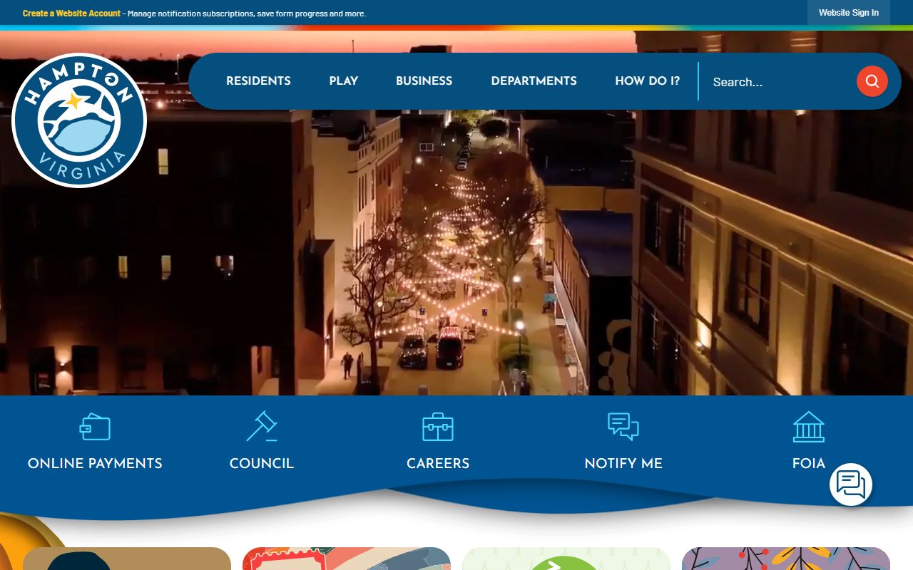 Hampton released inmates city government website
