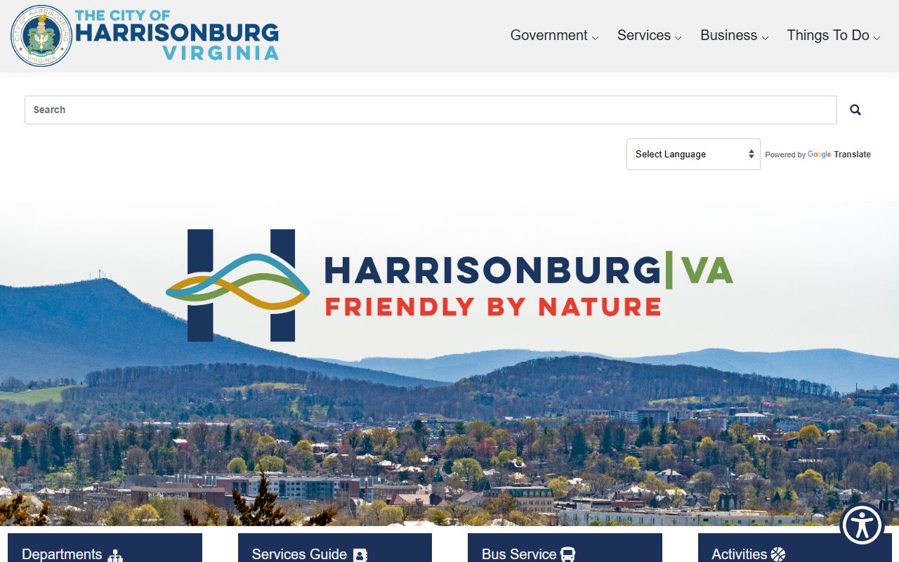 Harrisonburg released inmates city website portal