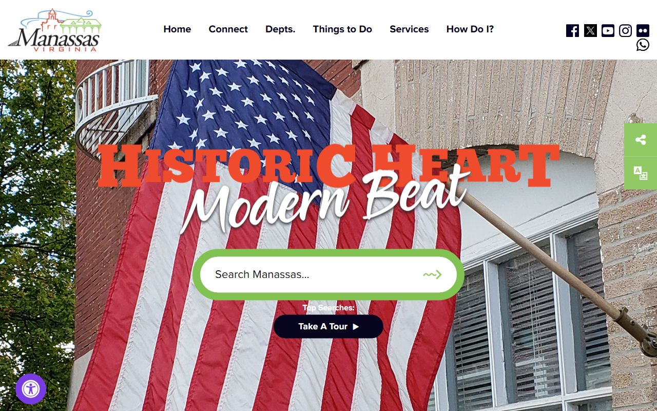 Manassas released inmates city website portal