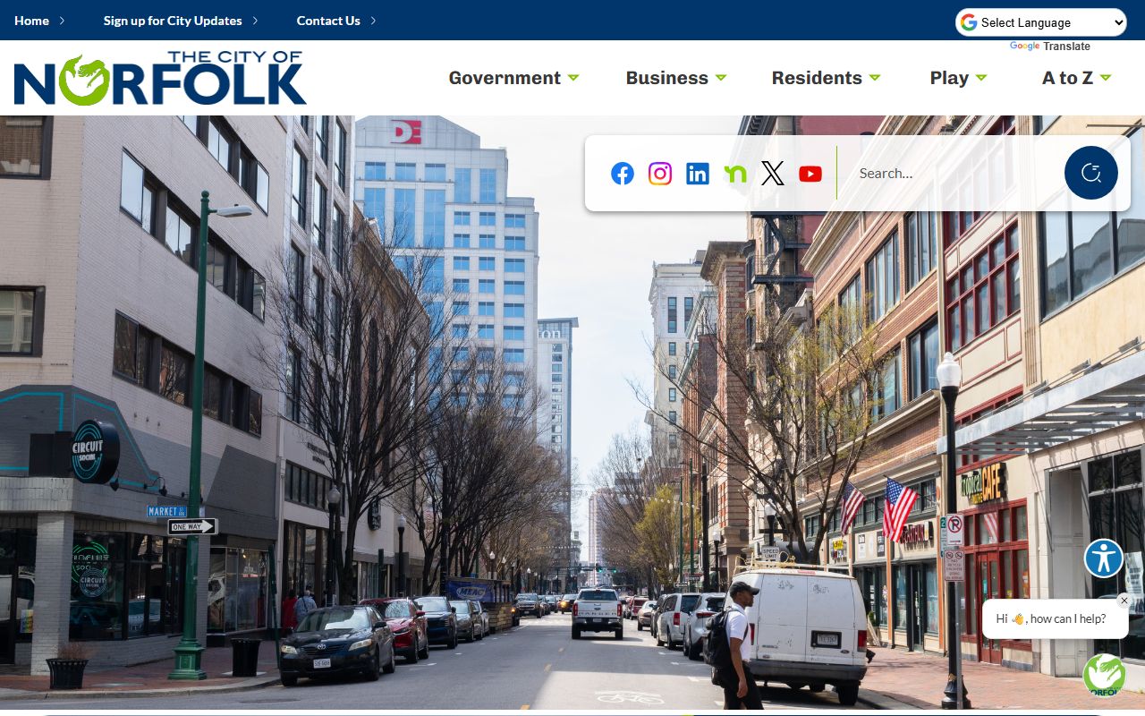 Norfolk released inmates city website portal