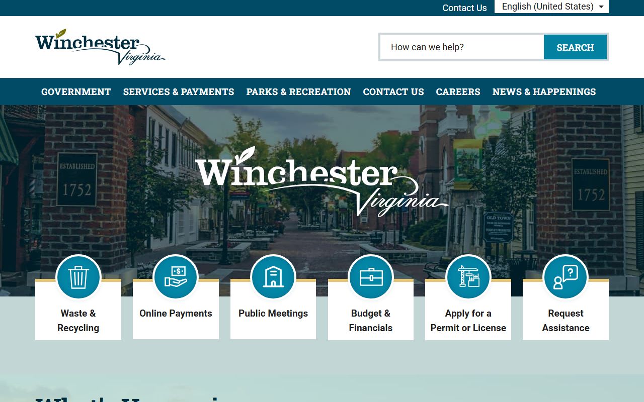 Winchester released inmates city website portal
