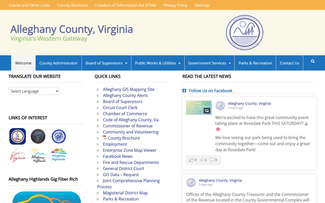 Alleghany County released inmates official county government website