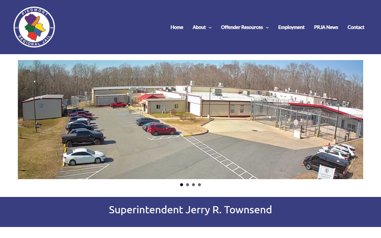 Amelia County released inmates Piedmont Regional Jail official site