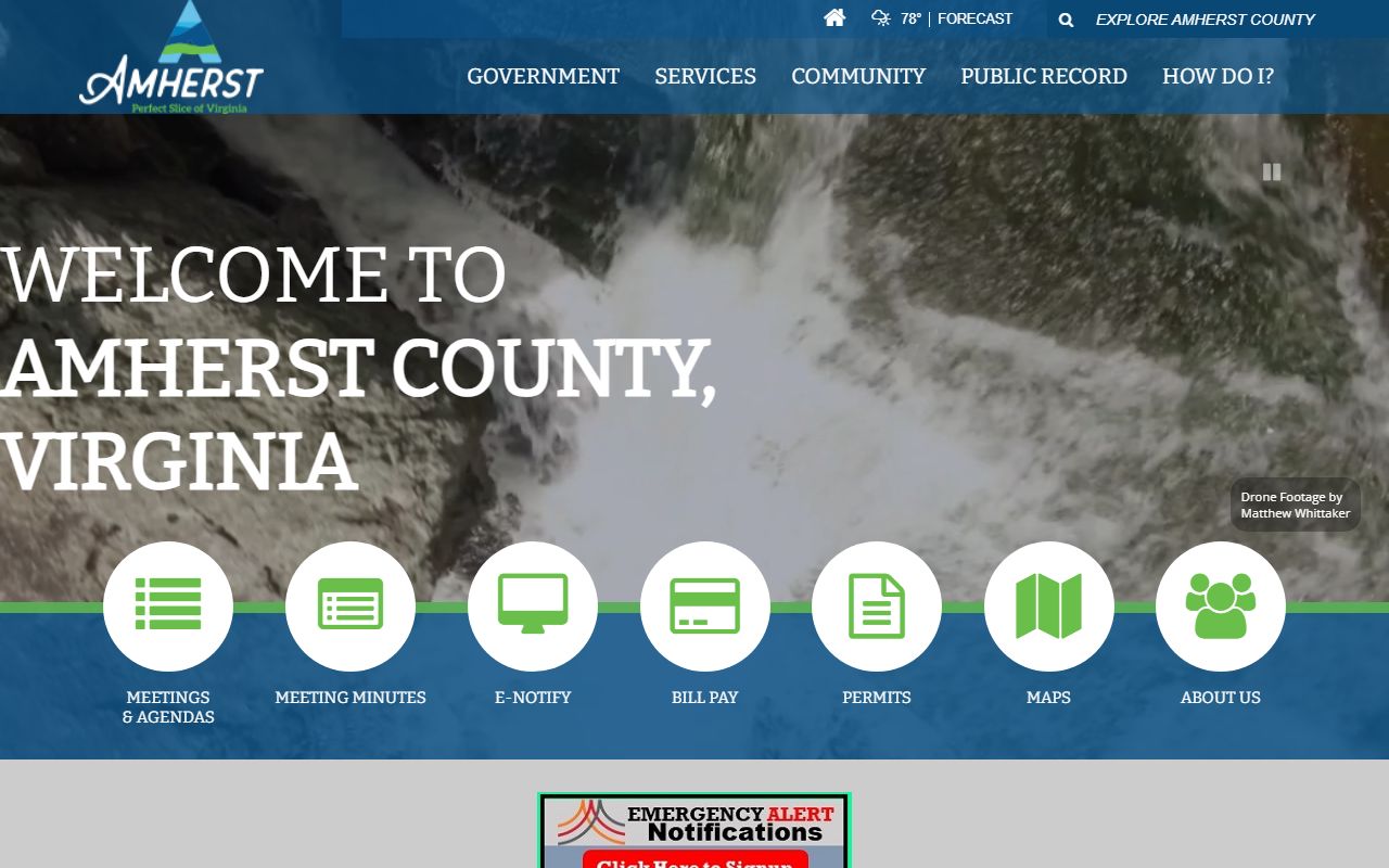 Amherst County released inmates official county website