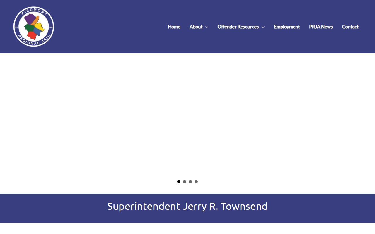 Buckingham County released inmates Piedmont Regional Jail home page