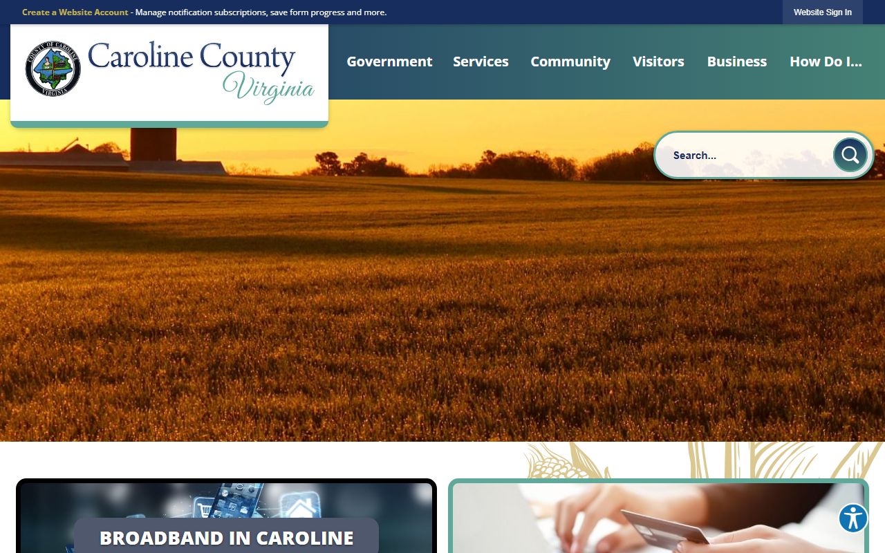 Caroline County released inmates sheriff and clerk contact directory