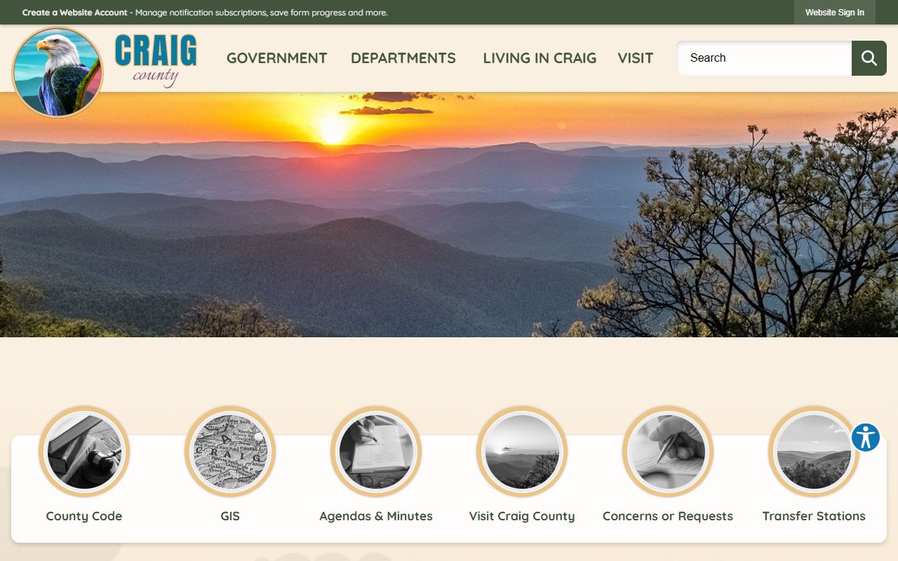 Craig County released inmates official government site