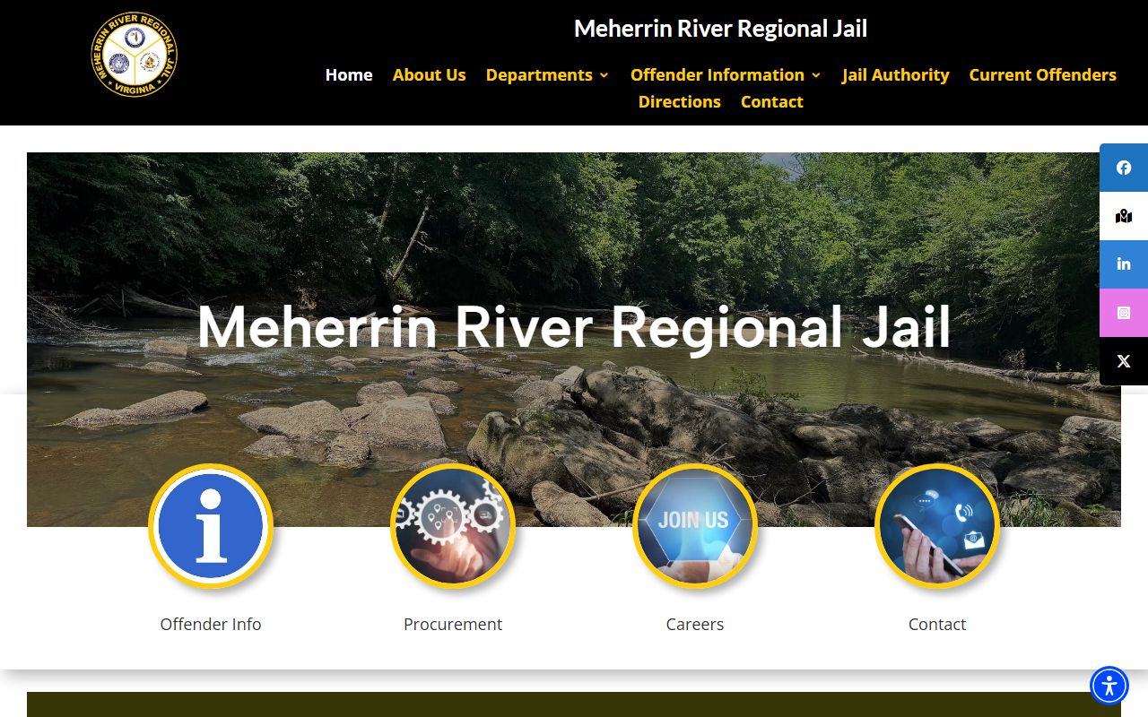 Dinwiddie County released inmates Meherrin River Regional Jail