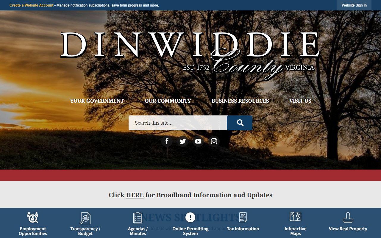 Dinwiddie County released inmates official county website