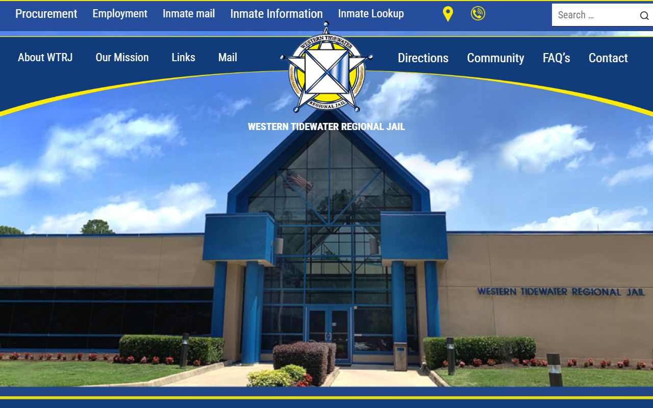 Western Tidewater Regional Jail Isle of Wight County released inmates page